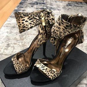 GUESS by Marciano Leopard Heels